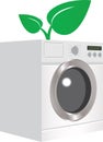 Washing machine eco Royalty Free Stock Photo