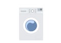 Washing machine household electrical appliances isolated vector image