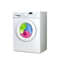 Washing Machine Household Electronic Device Vector