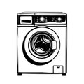 washing machine icon image Royalty Free Stock Photo