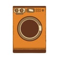 Washing machine icon image Royalty Free Stock Photo