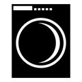 Washing machine icon, simple style Royalty Free Stock Photo