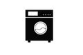 technolog washing machine Icon Symbol illustration vector