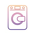 washing machine nolan icon. Simple thin line, outline vector of hotel icons for ui and ux, website or mobile application