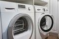 Washing machines, dryer and other domestic appliance equipment in the house Royalty Free Stock Photo