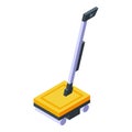 Washing mop icon isometric vector. Cleaning floor Royalty Free Stock Photo