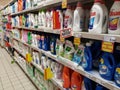 Washing powder in supermarket