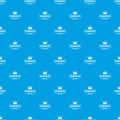 Washing soap pattern vector seamless blue