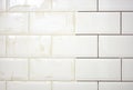 Finishing work when tiling the kitchen with tiles Royalty Free Stock Photo