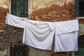 Washings Drying in Venice Royalty Free Stock Photo
