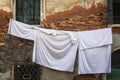 Washings Drying in Venice Royalty Free Stock Photo