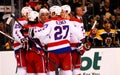 Washington Capitals score Royalty Free Stock Photo