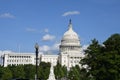 Capital hill building in washingon dc united states of america Royalty Free Stock Photo