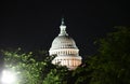 Capital hill building in washingon dc united states of america Royalty Free Stock Photo