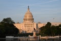 Capital hill building in washingon dc united states of america Royalty Free Stock Photo