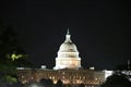 Capital hill building in washingon dc united states of america Royalty Free Stock Photo