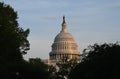 Capital hill building in washingon dc united states of america Royalty Free Stock Photo