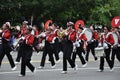 WASHINGTON, D.C. - JULY 4, 2017: pupils of Walders Hich School-participants of the 2017 National Independence Day Parade July 4, 2 Royalty Free Stock Photo