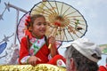 WASHINGTON, D.C. - JULY 4, 2017: representatives of Taiwan-participants of the 2017 National Independence Day Parade July 4, 2017 Royalty Free Stock Photo