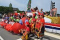 WASHINGTON, D.C. - JULY 4, 2017: representatives of Taiwan-participants of the 2017 National Independence Day Parade July 4, 2017 Royalty Free Stock Photo