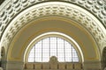 Historic Union Station ceiling arch and detail Royalty Free Stock Photo