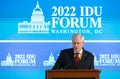 Stephen Harper at the 2022 IDU forum in Washington DC