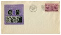 Washington D.C., The USA - 18 February 1937: US historical envelope: cover with cachet Heroes of the American Navy, David Farragu