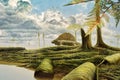 Life in the Carboniferous swamps 300 million years ago