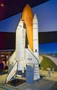 Model of the Space Shuttle Columbia Royalty Free Stock Photo