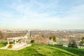 Washington DC Aerial View From Arlington Cemetery. Famous USA Capital Skyline Royalty Free Stock Photo