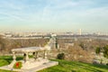 Washington DC Aerial View From Arlington Cemetery. Famous USA Capital Skyline Royalty Free Stock Photo