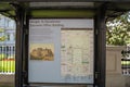 Washington, DC - August 4, 2019: Sign for the Dwight D Eisenhower Executive Office Government Building, used for General Services