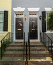 Twin homes in Georgetown in Washington DC Royalty Free Stock Photo