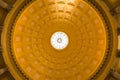 Washington DC Cannon Office Building Skylight Rotunda Dome Architecture Interior Radial Symmetry Royalty Free Stock Photo