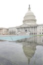 Washington DC - Capitol building and reflection Royalty Free Stock Photo