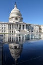 Washington DC - Capitol building and reflection Royalty Free Stock Photo