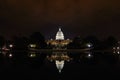 Washington DC - Capitol building and reflection Royalty Free Stock Photo