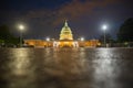 Washington DC, Capitol building. Supreme Court, Washington monument. USA Congress in Washington D. C. Grand Capitol Royalty Free Stock Photo