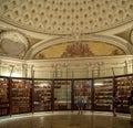 Washington DC, District of Columbia [Library of congress, main reading room and Great Hall interior Royalty Free Stock Photo