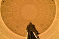 Washington DC, Jefferson Memorial - Statue of Thomas Jefferson Royalty Free Stock Photo