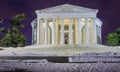 Washington DC Jefferson Memorial Winter Royalty Free Stock Photo