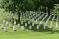 Washington, DC - June 01, 2018: Arlington National Cemetery. Royalty Free Stock Photo