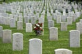 Washington, DC - June 01, 2018: Arlington National Cemetery. Royalty Free Stock Photo