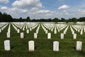 Washington, DC - June 01, 2018: Arlington National Cemetery. Royalty Free Stock Photo