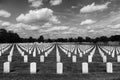 Washington, DC - June 01, 2018: Arlington National Cemetery Royalty Free Stock Photo