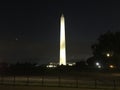 Washington DC Lincoln memorial night Monument Royalty Free Stock Photo