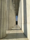 Washington DC Lincoln memorial night Monument White House president Einstein Royalty Free Stock Photo