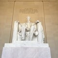 Washington DC Lincoln memorial night Monument White House president Einstein Royalty Free Stock Photo