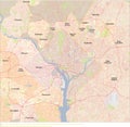 Washington DC map