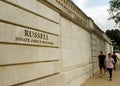 Washington, DC - May 31, 2018:People near the Russell Senate Off